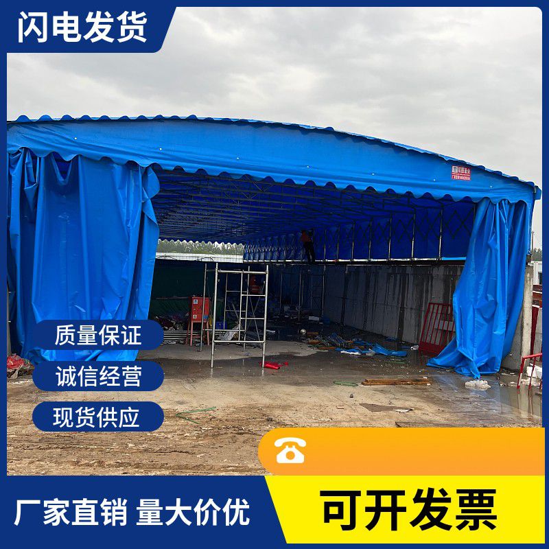 北京懷柔電動雨棚第一套施工完畢